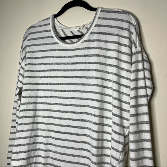 RAG & BONE Hudson Stripe Knit Longsleeve Tshirt - Picture 3 of 6